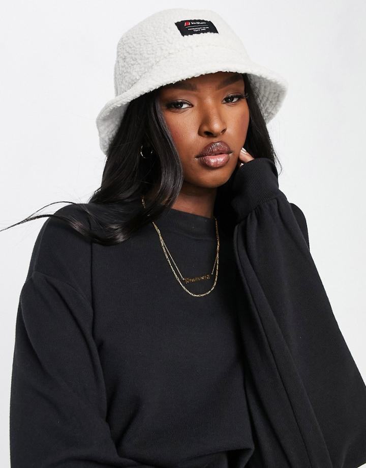 Berghaus Sherling Fleece Bucket Hat In Beige-neutral