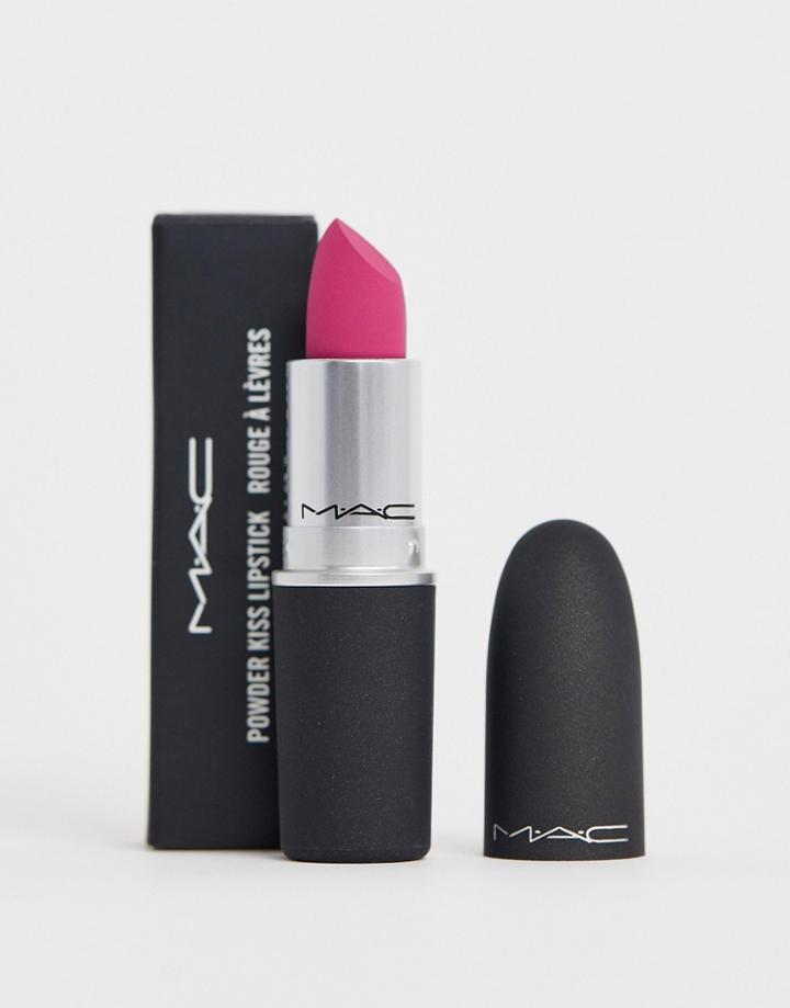 Mac Powder Kiss Lipstick - Velvet Punch-no Color
