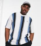 Le Breve Plus Oversized High Neck T-shirt In White