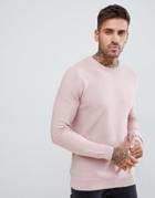 Pull & Bear Sweater In Pink - Pink