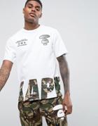 Aape By A Bathing Ape Theme T-shirt - White