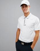 Oakley Golf Elemental Polo Regular Fit In White - White