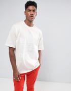 Adidas Originals Boxy T-shirt In White Br6865 - White