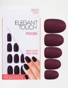 Elegant Touch Limited Edition Short Oval False Nail - Next Stop New York