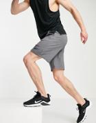 Nike Training Dri-fit Shorts In Gray-grey