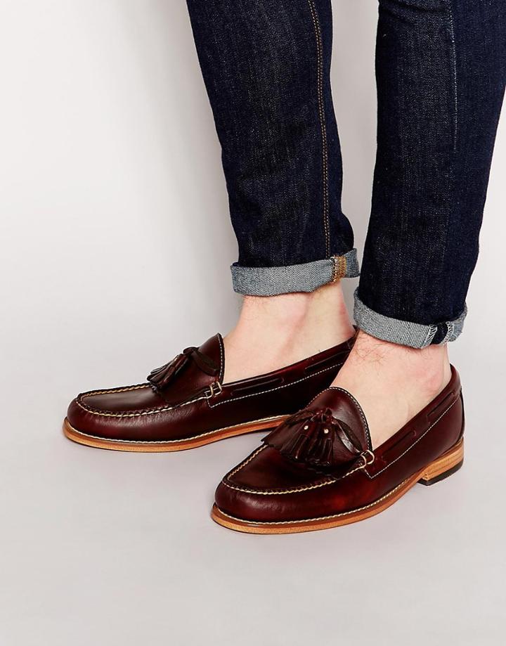 Gh Bass Tassel Loafers - Brown