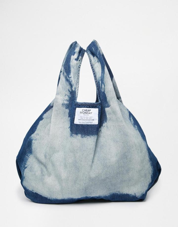 Cheap Monday Shopper Tote - Blue