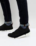 Clarks Originals Trigenic Flex Sneakers In Black - Black