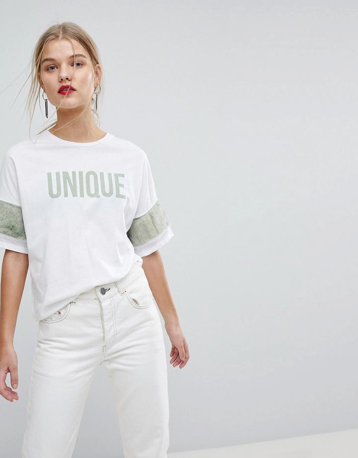 Mango Unique T-shirt - White