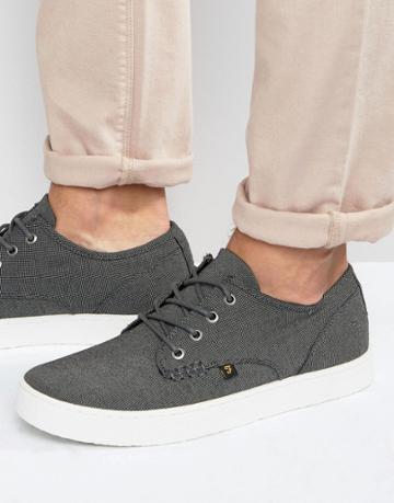 Farah Vintage Canvas Sneakers - Black