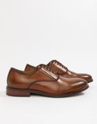 Aldo Eloie Lace Up Shoes In Tan Leather - Tan