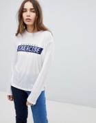 Stylenanda Long Sleeve T-shirt - White