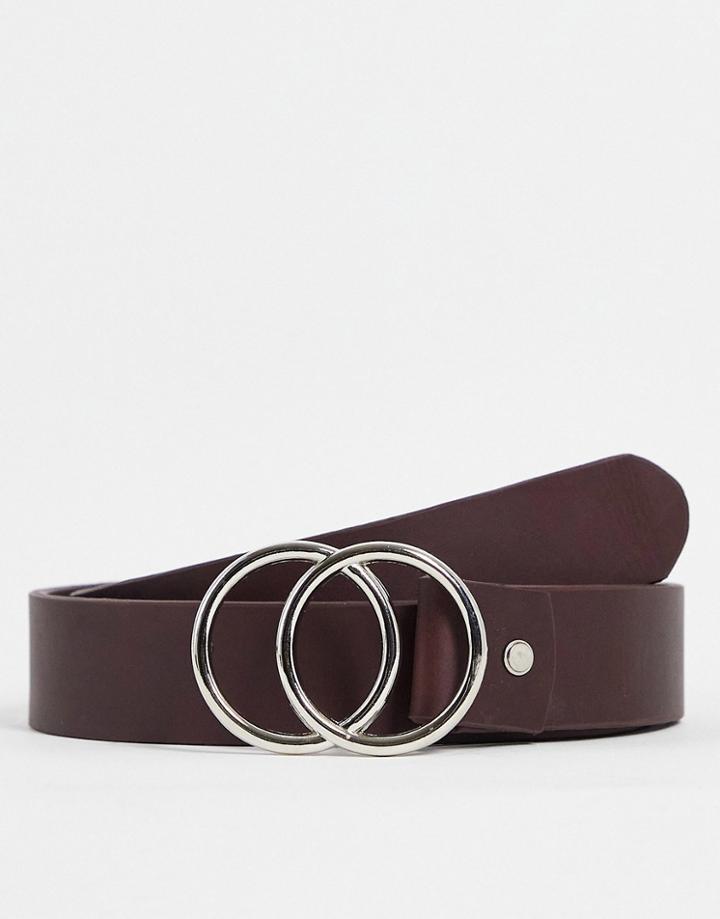 Bolongaro Trevor Classic Leather Belt In Brown