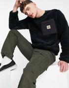 Carhartt Wip Jackson Pile Sweatshirt In Black