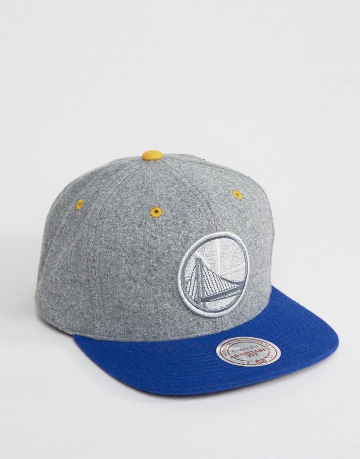 Mitchell & Ness Snapback Cap Greyton Golden State Warriors - Gray