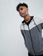 Jack & Jones Core Hoodie With Color Block - Black