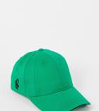 South Beach Cap With Side Logo In Green