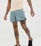Asics Cool 2-in-1 5 Inch Short In Blue - Blue