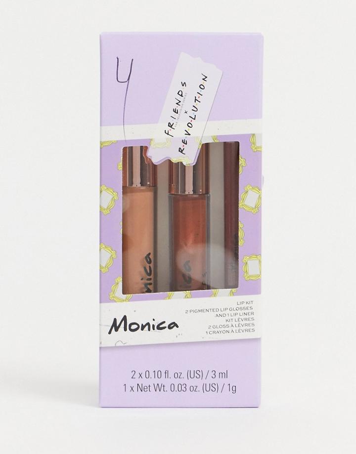 Revolution X Friends Monica Lip Kit-no Color