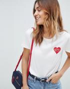 Tommy Hilfiger Heart T-shirt - White