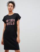Moss Copenhagen 90's Child T-shirt Dress - Black