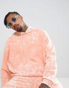Asos Oversized Tie Dye Hoodie - Orange