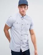 O'neill Cut Back Short Sleeve Shirt - Navy