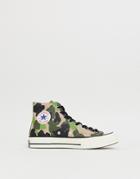 Converse Chuck 70 Sneakers In Camo Print-green