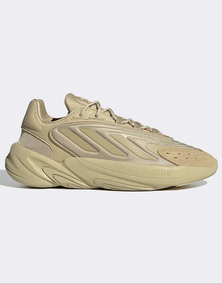 Adidas Originals Ozelia Sneakers In Beige-neutral