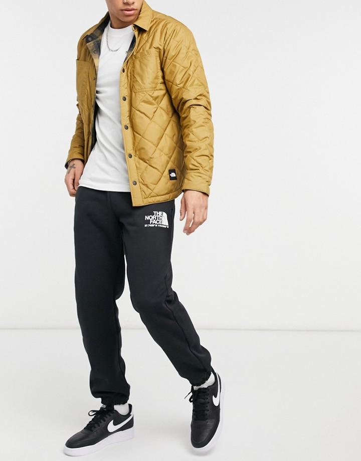 The North Face Coordinates Sweatpants In Black