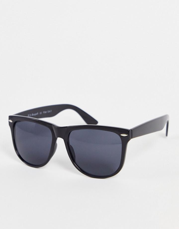 Aj Morgan Big W Sunglasses In Black