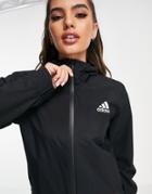Adidas Outdoor Technical Jacket In Black