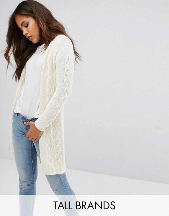 Vero Moda Tall Knitted Cardigan - Black