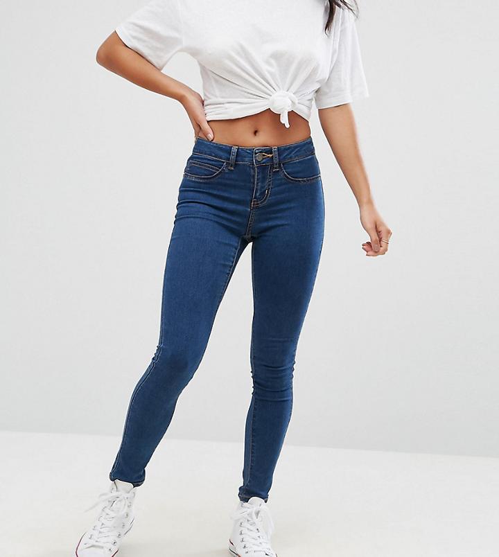 Noisy May Petite Skinny Jean - Blue