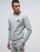 Ellesse Sweatshirt With Small Logo In Gray - Gray