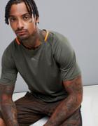 Puma Training Bonded Tech T-shirt In Khaki 516636-03 - Green