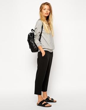 Asos Crop Trouser - Black