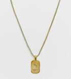 Image Gang Gold Filled Pisces Star Sign Pendant Necklace