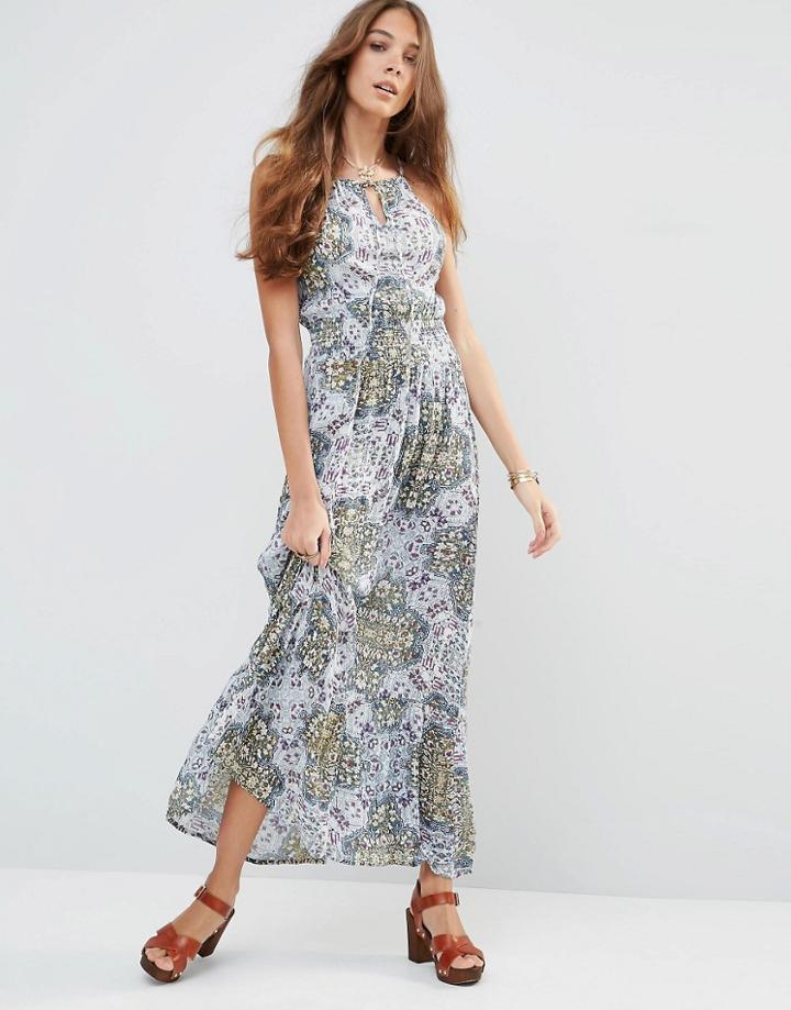 Raga Sunset Blues Maxi Dress - Blue