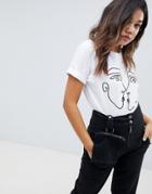 Asos Design Straight Leg Pants With Detachable Fanny Pack-no Color