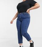 Brave Soul Plus Wilem Jeans In Light Blue-blues