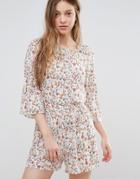 Vero Moda Printed Romper - White