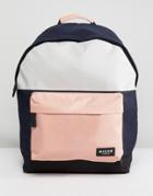 Nicce London Backpack With Pink Panels - Pink