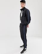 Timberland Track Pants With Side Taping In Black - Black