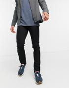 French Connection Slim Fit Stretch Jeans In Black