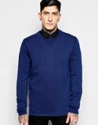 Lindbergh Sweater With Square Neck - Blue