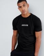 Hype T-shirt With Chest Logo - Black