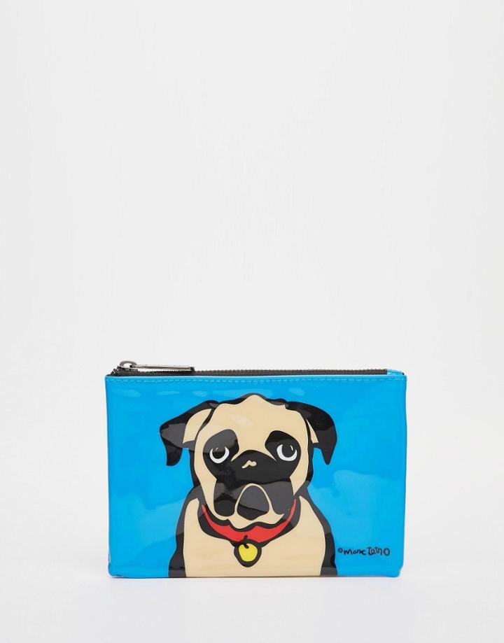 Marc Tetro Small Pug Pouch - Blue