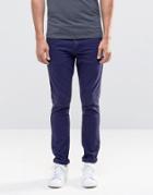 Asos Super Skinny Jeans In Navy - Blue