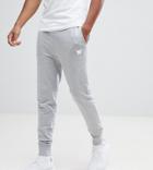 Good For Nothing Tall Skinny Joggers In Gray With Small Logo - Gray